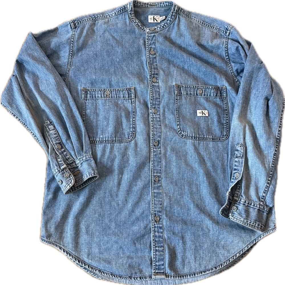 Vintage Calvin Klein Denim Button-Up